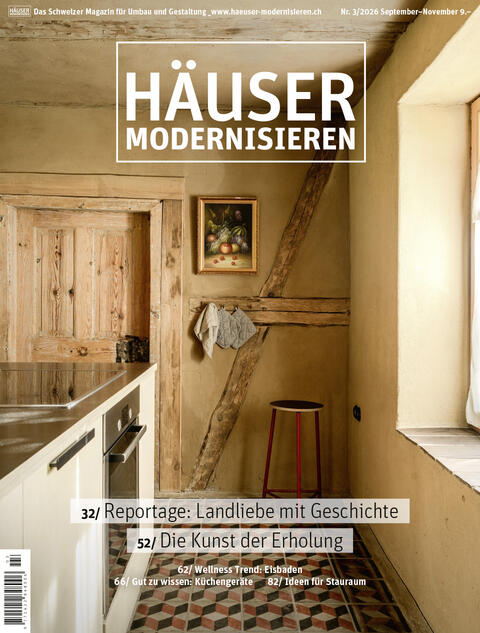 Aktuelle Ausgabe des Magazins HÄUSER MODERNISIEREN
