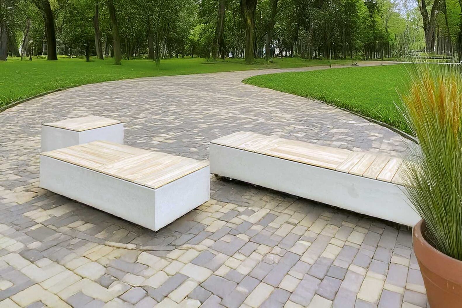 Intermezzo®: Bodenständig sind die Sitzelemente aus der Intermezzo® -Serie, die schlichte und dennoch robuste Gartenmöbel umfasst. Die Lounge Sitzelemente aus Beton sind scharfkantig, gradlinig und langlebig. Das Design: zeitlos, klar und vielfältig einsetzbar. www.creabeton.ch