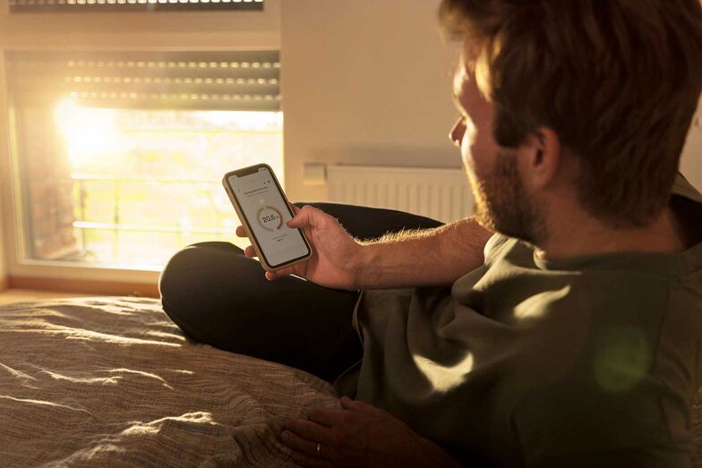 Mit smarten Heizkörper- und Raumthermostaten lässt sich die gewünsch­te Zimmertemperatur exakt einstellen. www.homepilot-smarthome.com