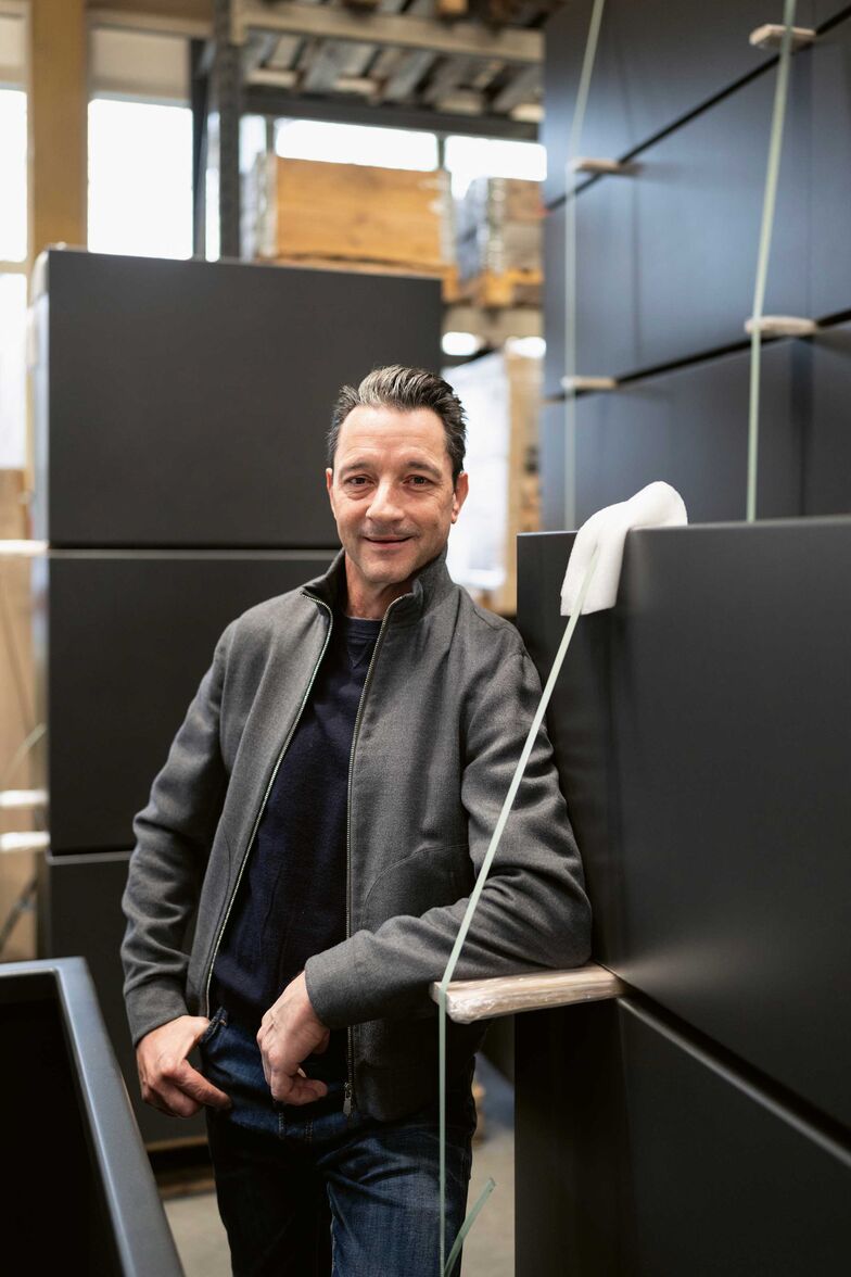 Silvio Grütter führt seit 15 Jahren das Metallverarbeitungsunternehmen in zweiter Generation.