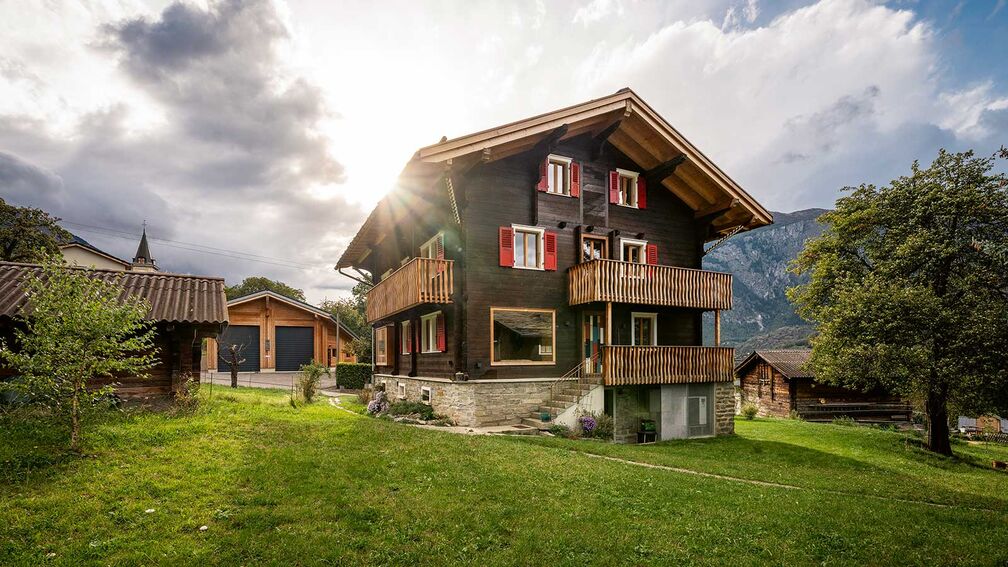 Himmlische Fügung – ein Holzhaus zum Sanieren