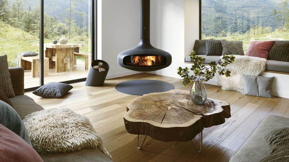 Es lodert im Kamin
